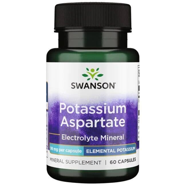 Potassium Aspartate, 99mg - 60 Kapseln
