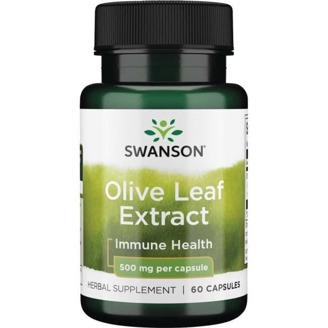 Olive Leaf Extract, 500mg – 60 capsules