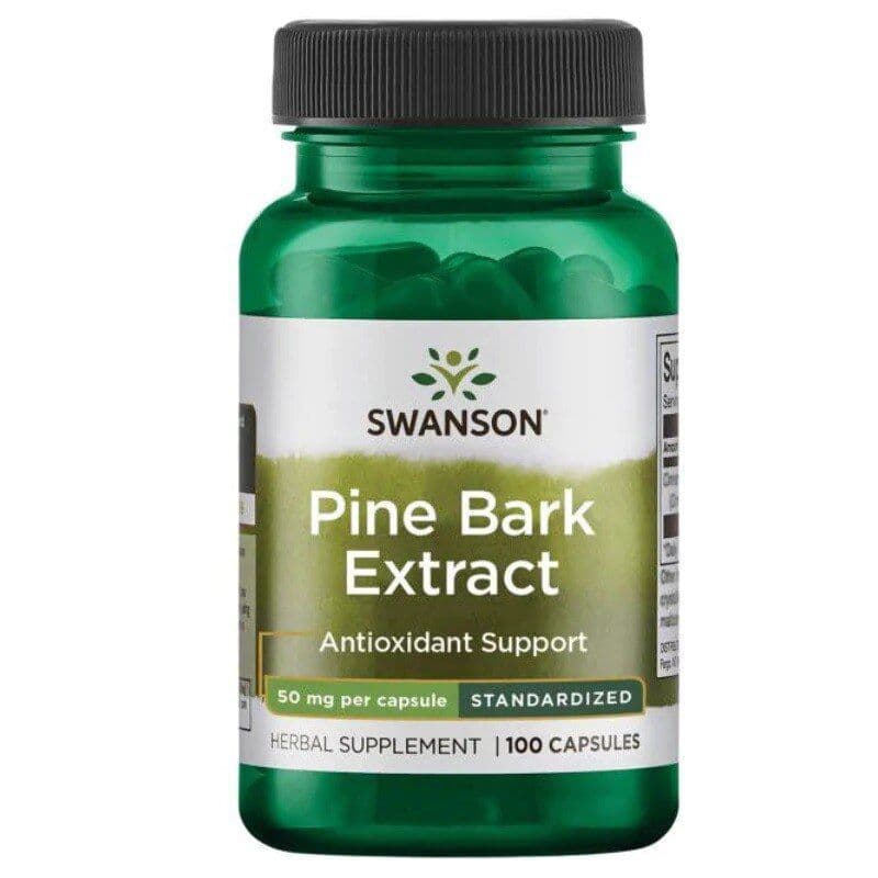 Pine Bark Extract, 50mg – 100 capsules