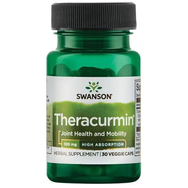 Theracurmin, 100mg High Absorption – 30 gélules végétales