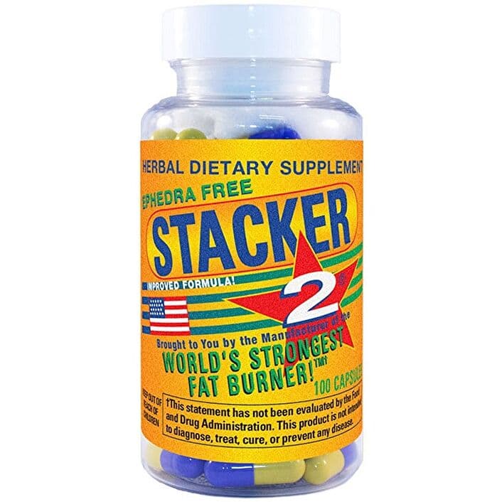 Stacker 2 Ephedra Free - 100 capsules