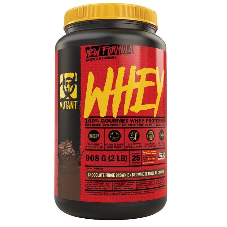 Mutant Whey, Chocolate Fudge Brownie - 908g