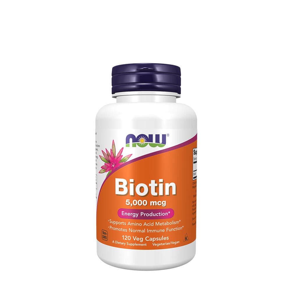 Biotin, 5000µg – 120 vcaps