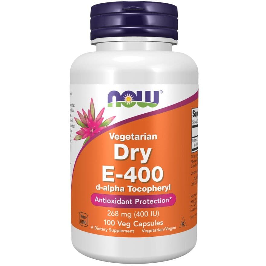 Vitamin E-400 Dry, Vegetarian - 100 vcaps