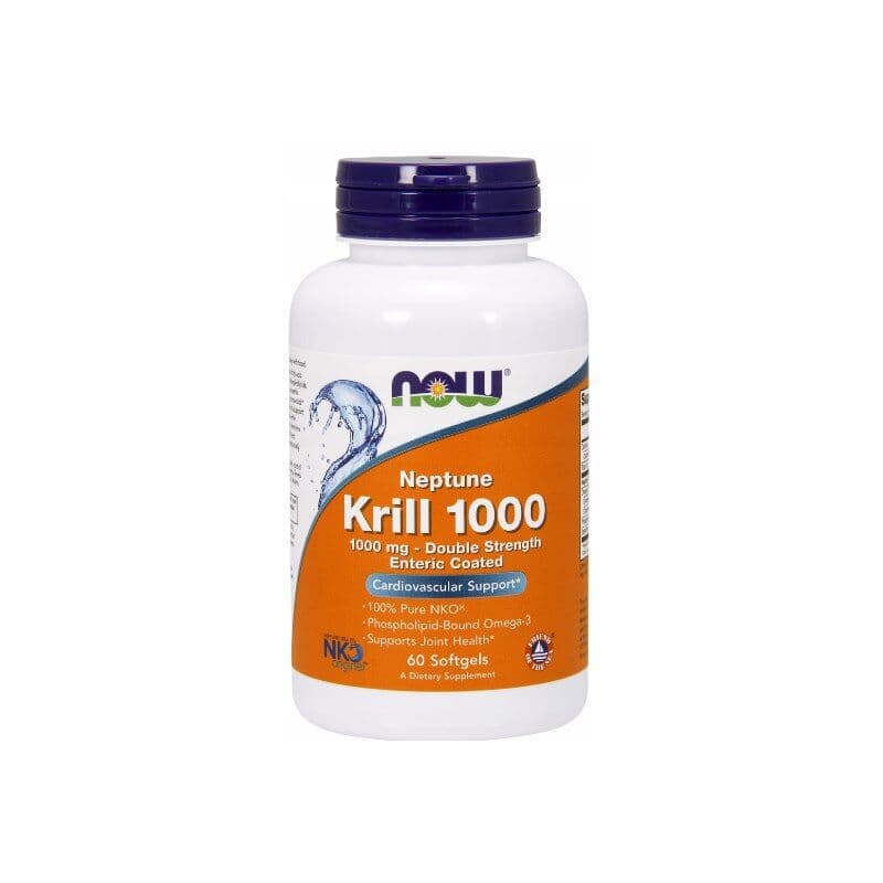 Krill Oil, 1000mg Double Strength - 60 softgels