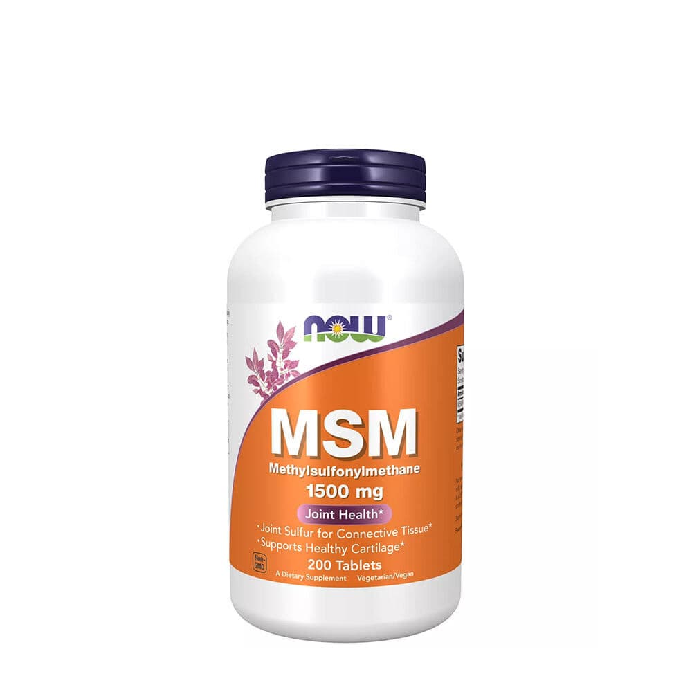 MSM Methylsulphonylmethane, 1500mg - 200 tabs