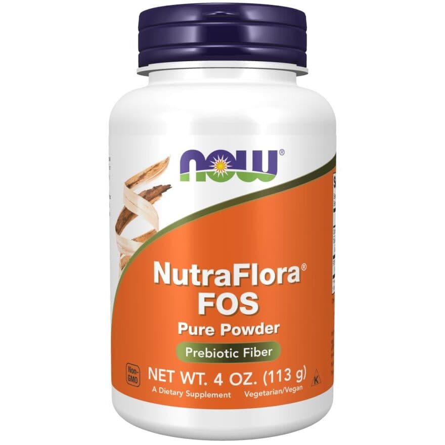 NutraFlora FOS, Pure Powder - 113g