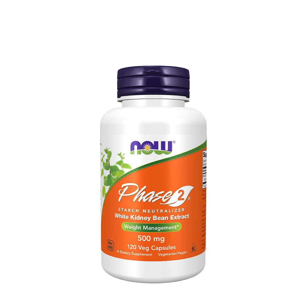 Phase 2 - White Kidney Bean Extract, 500mg - 120 vcaps