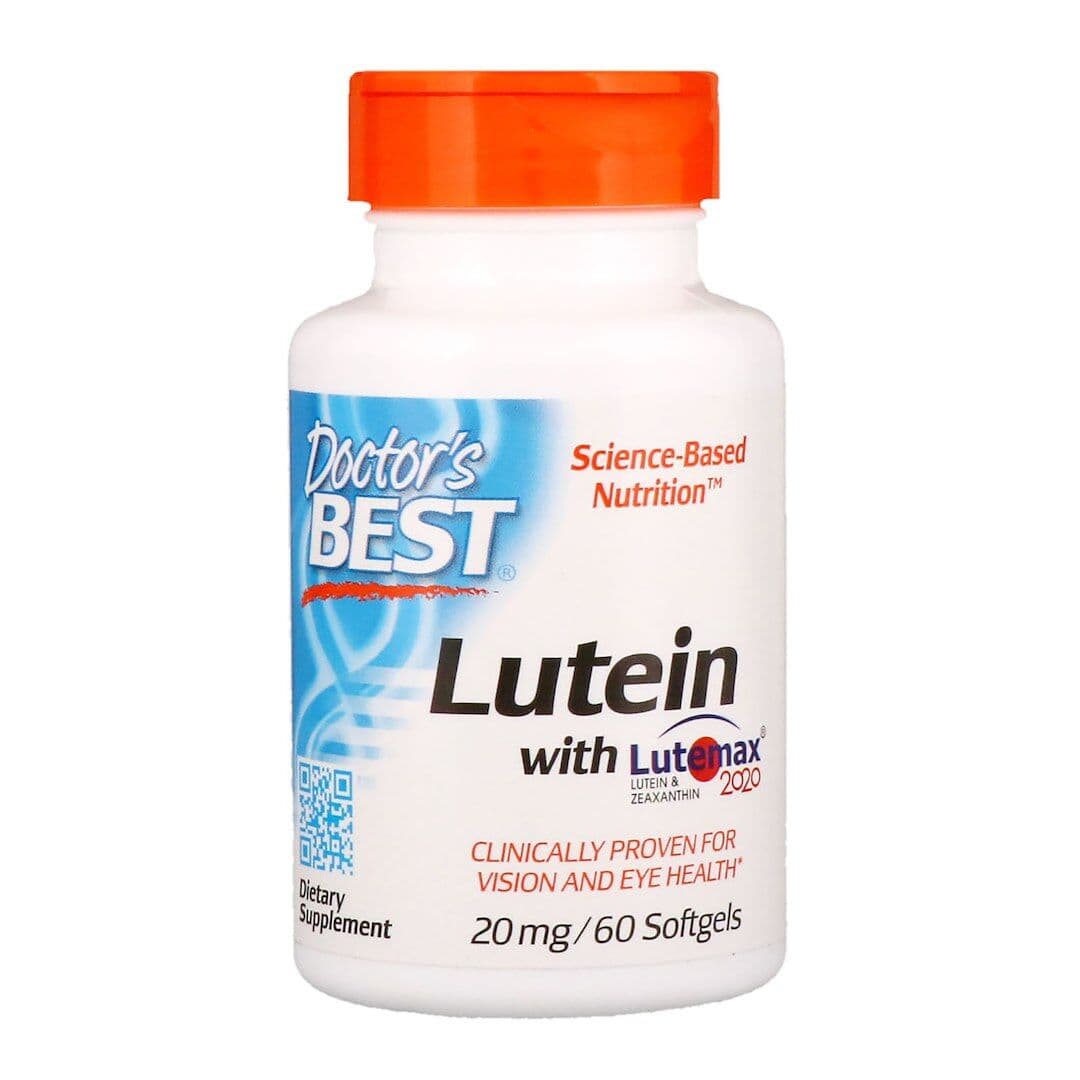 Lutein with Lutemax, 20mg - 60 Weichkapseln