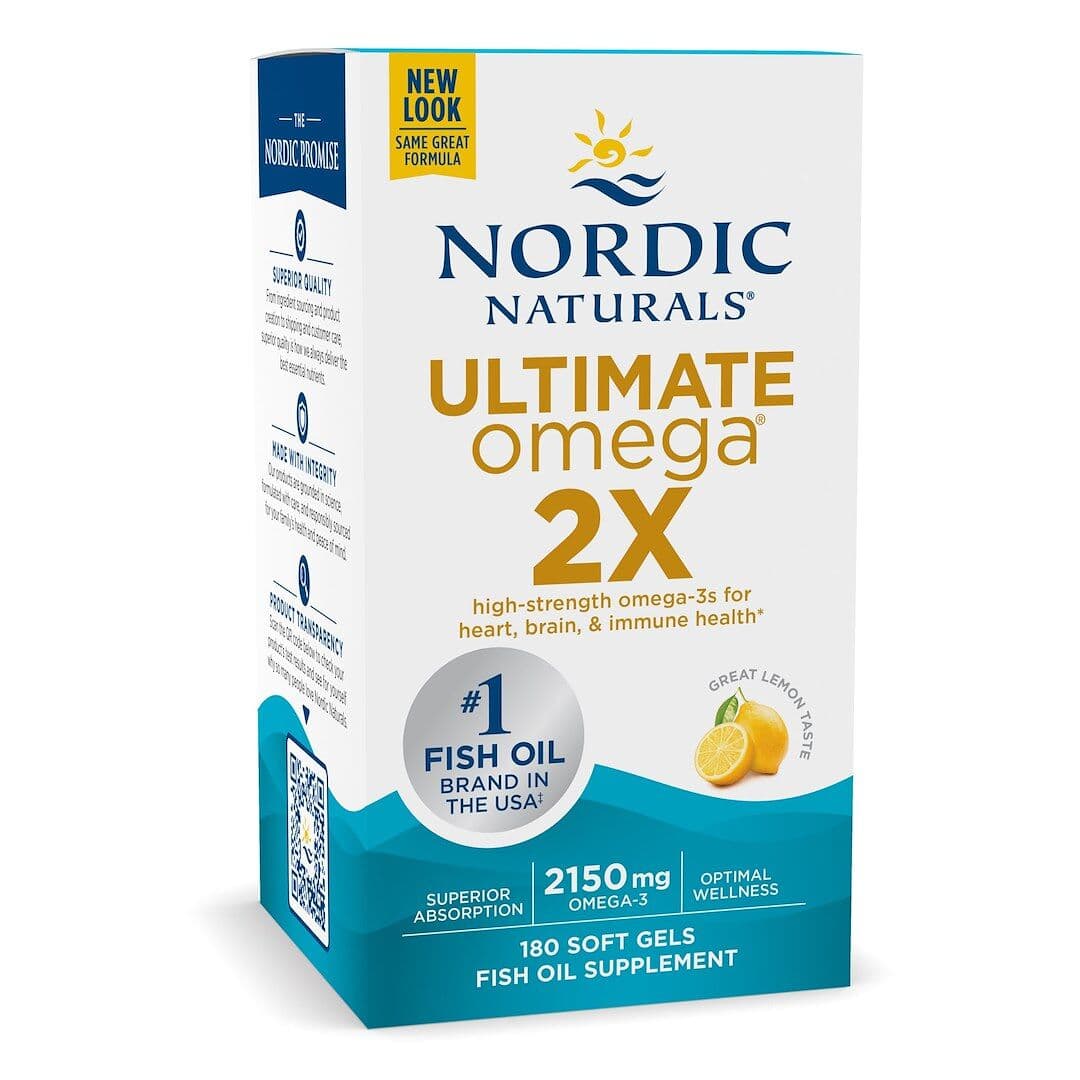Ultimate Omega 2X, 2150 mg Lemon - 180 softgel
