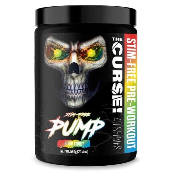 The Curse! Stim-Free Pump, Sour Candy - 580g