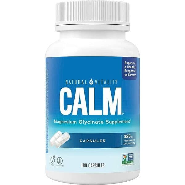 Calm Magnesium Glycinate - 180 capsules