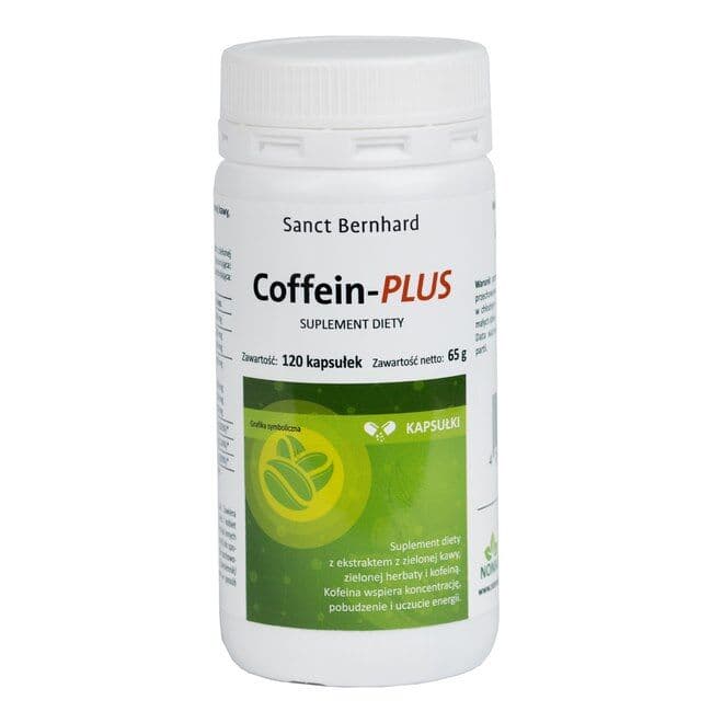 KRAUTERHAUS SANCT BERNHARD Coffein-PLUS (120 capsules)