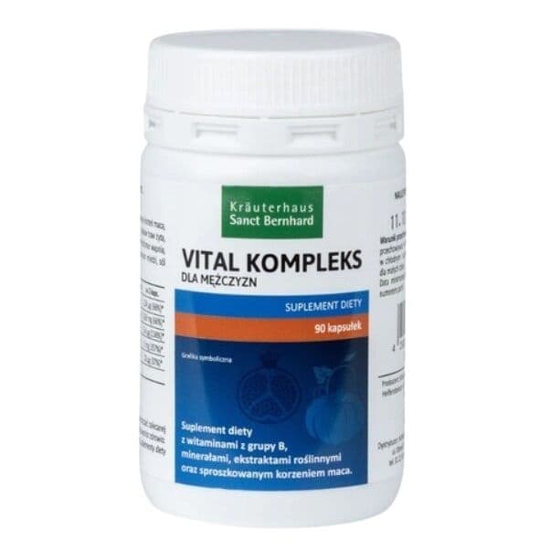 KRAUTERHAUS SANCT BERNHARD Vital Complex for men (90 capsules)