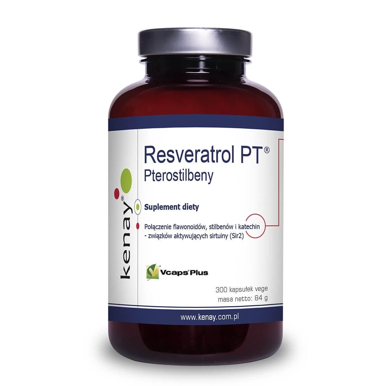 KENAY Resveratrol PTTM Pterostilbeny (300 capsules)