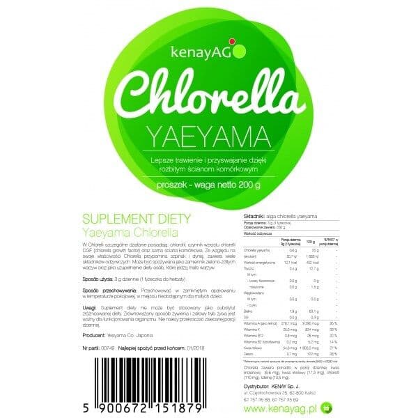 KENAY Chlorella YAEYAMA Powder (200 g)