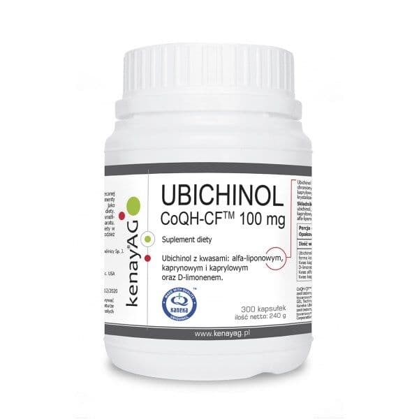 KENAY Ubiquinol CoQH-CF, 100 mg (300 capsules)
