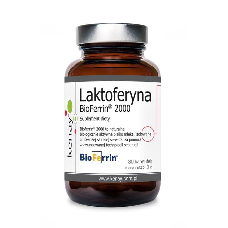 KENAY Lactoferrin BioFerrin 2000 (30 capsules)