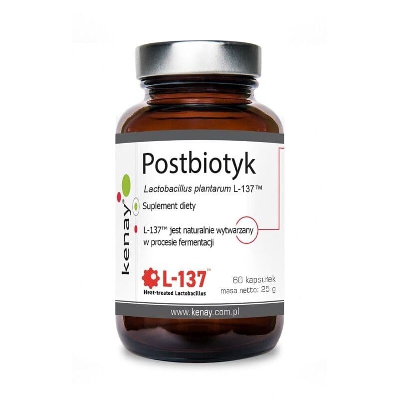 KENAY Postbiotic Lactobacillus plantarum L-137 (60 capsules)
