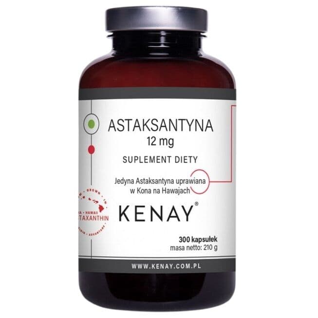 KENAY Astaxanthin 12 mg (300 capsules)