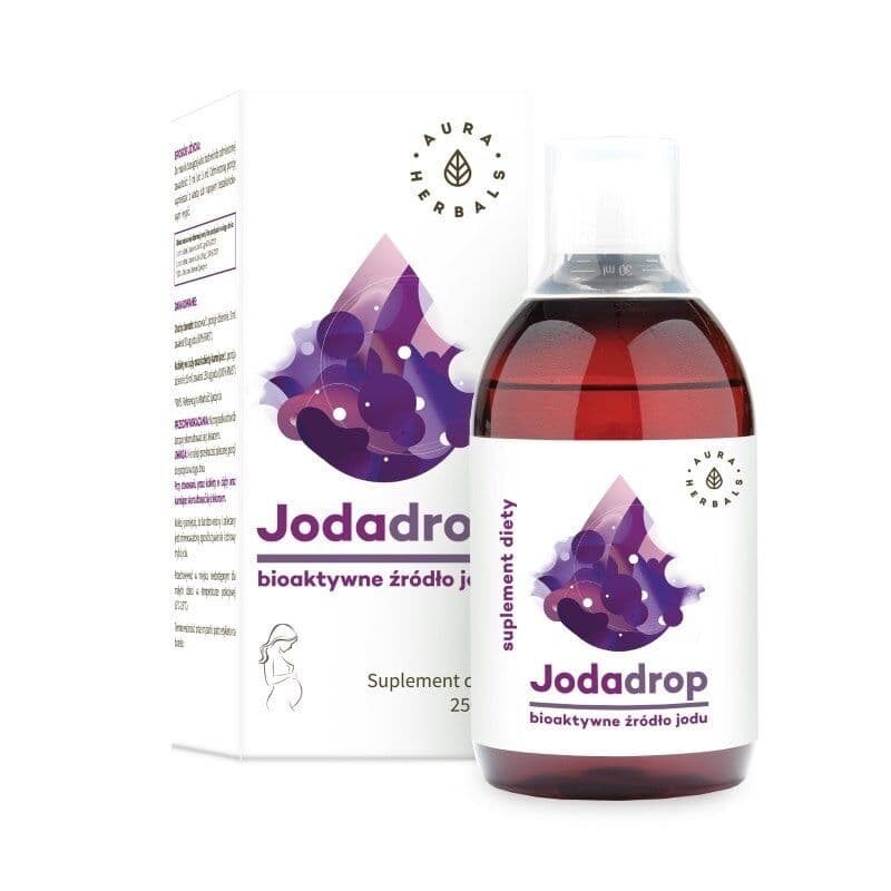 AURA HERBALS Jodadrop, bioactive source of iodine, liquid (250 ml)