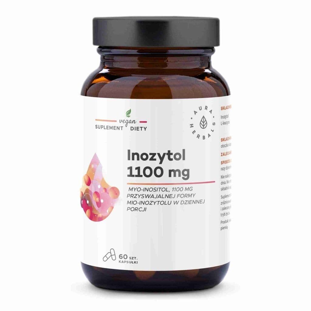 AURA HERBALS Inositol 1100 mg (60 capsules.)