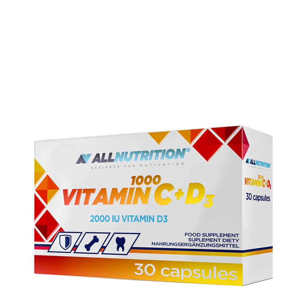 Vitamin C 1000 + D3 – 30 capsules