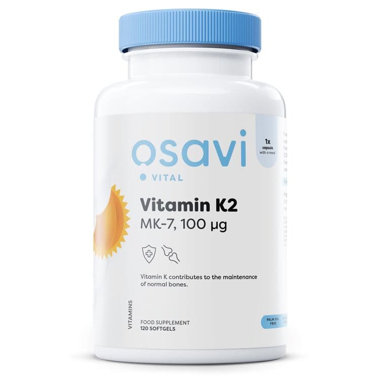 Vitamin K2 MK-7, 100µg – 120 softgels