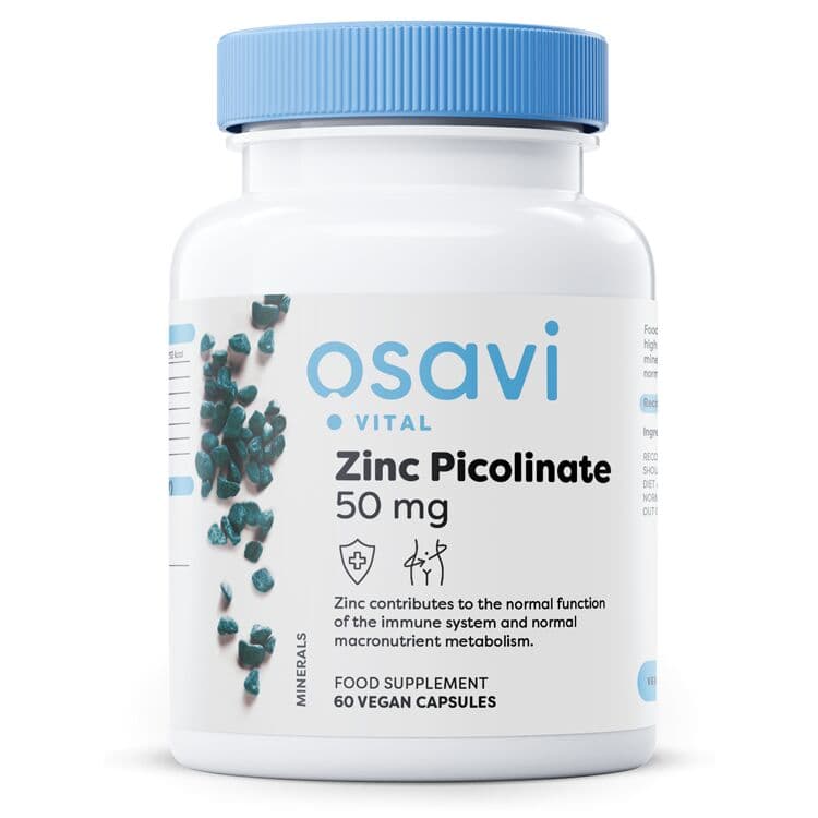 Zinc Picolinate, 50mg - 60 vegane Kapseln