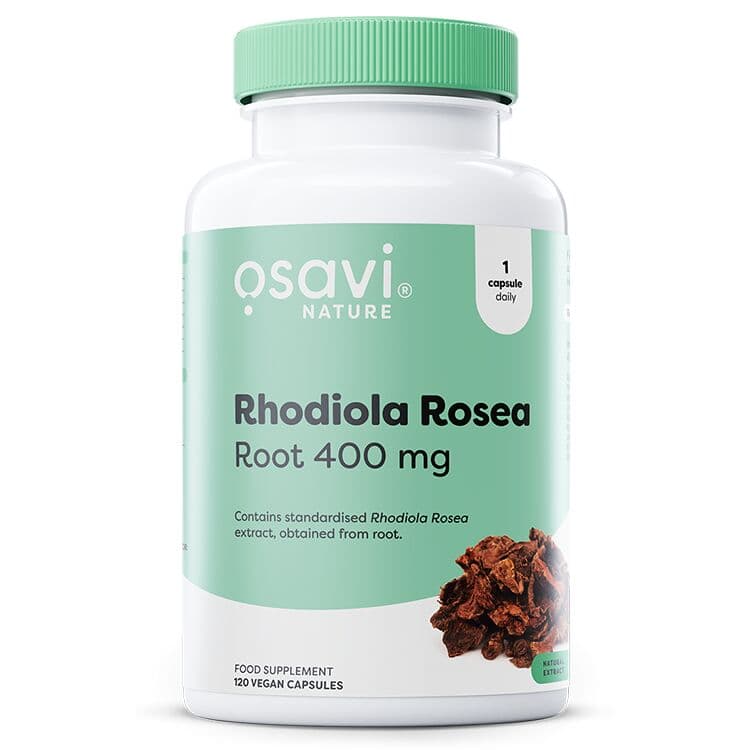 Rhodiola Rosea Root, 400mg – 120 vegan capsules