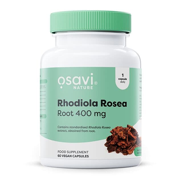 Rhodiola Rosea Root, 400mg – 60 vegan capsules