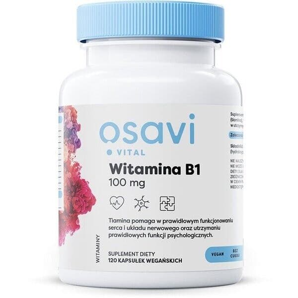 OSAVI Vitamin B1, 100 mg (120 vcaps)