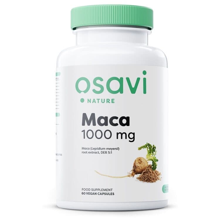 Maca, 1000mg - 60 vegan capsules