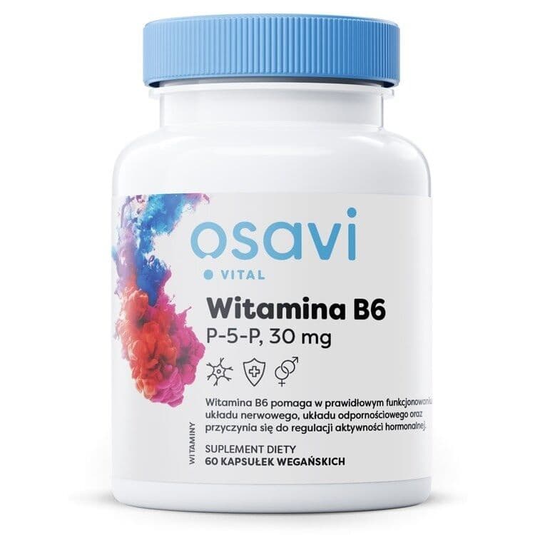 OSAVI Vitamin B6, P-5P 30 mg (60 vcaps)