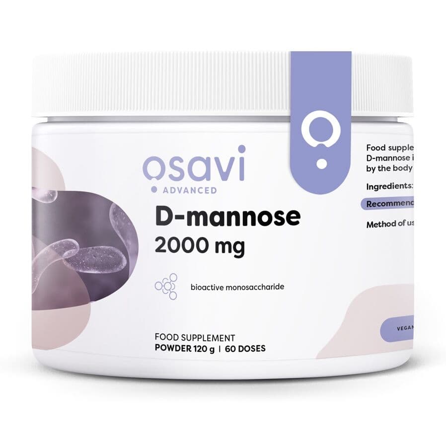 D-mannose Powder, 2000mg – 120g