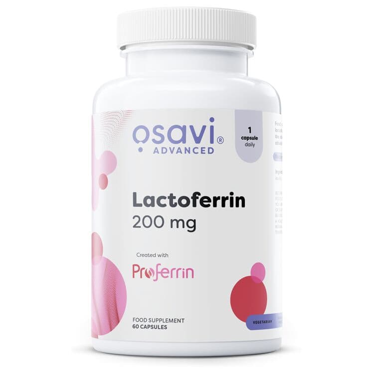 Lactoferrin, 200mg – 60 capsules