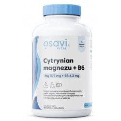 OSAVI Magnesium citrate + B6 (180 vcaps)
