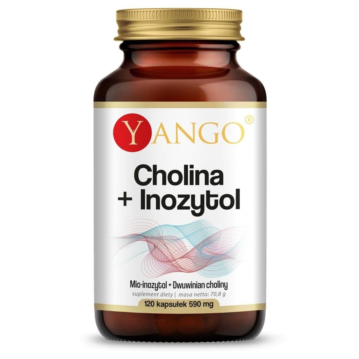 YANGO Choline + inositol (120 capsules)