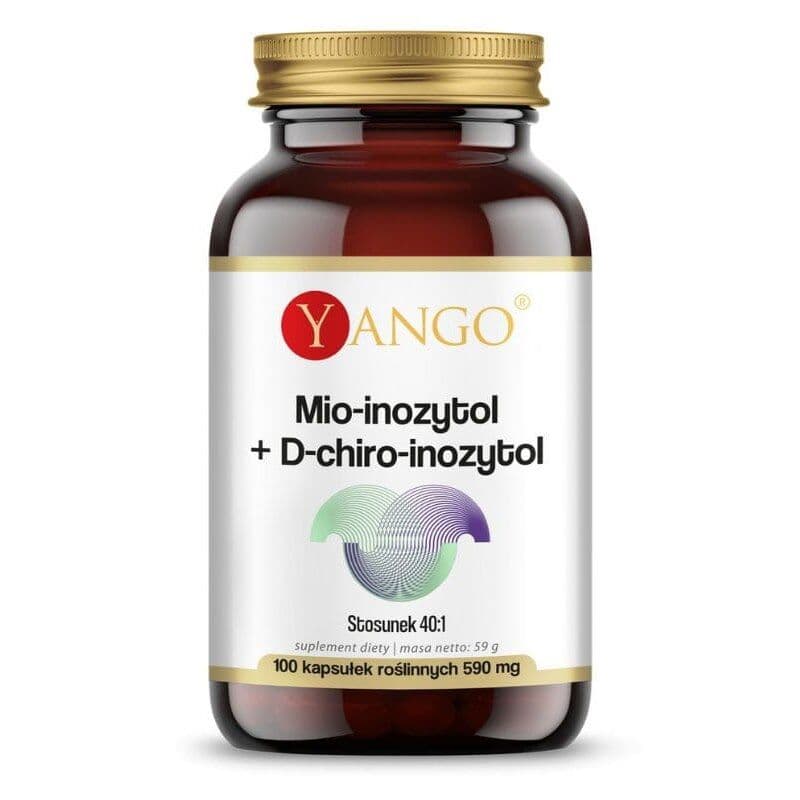 YANGO Myo-inositol + D-chiro-inositol (100 capsules)