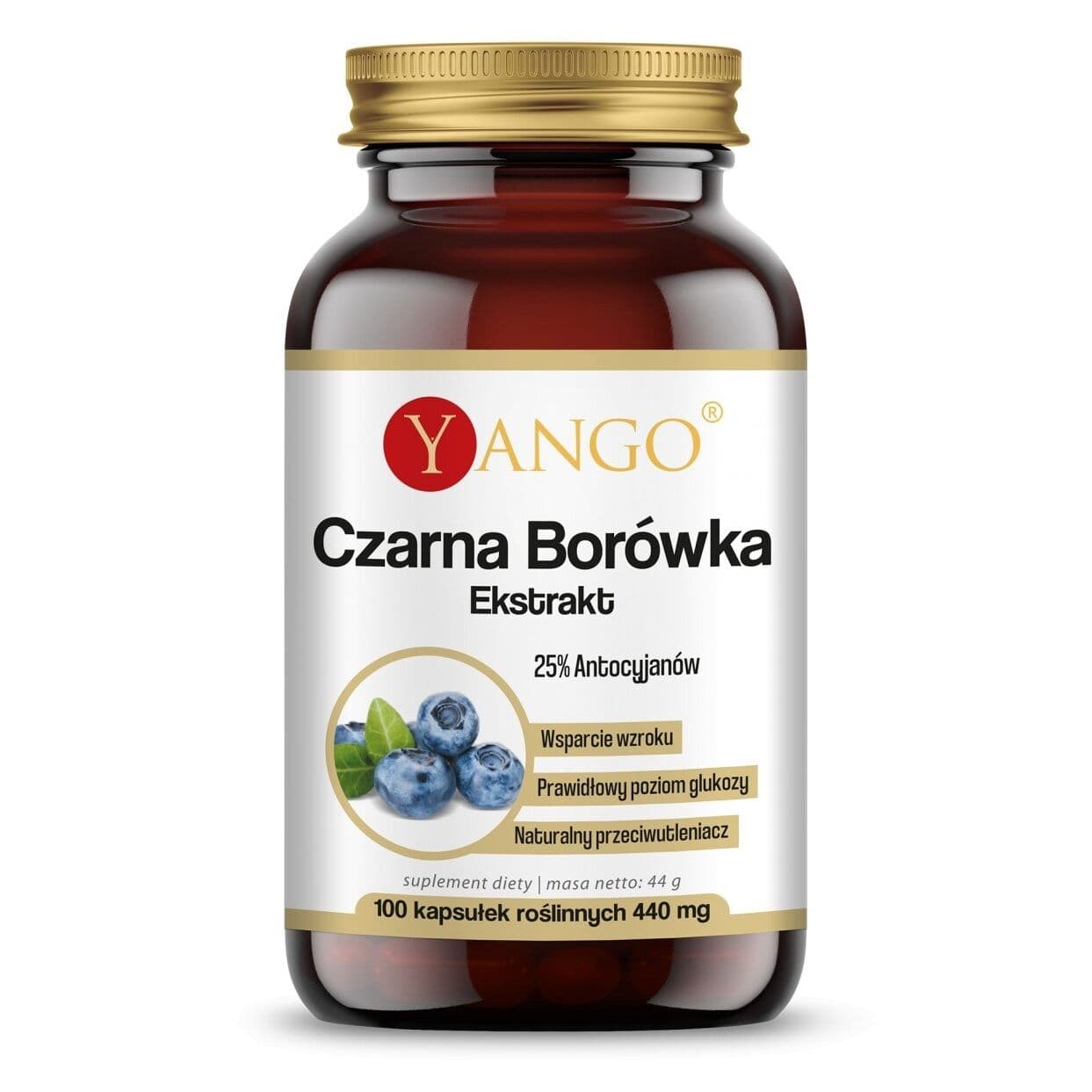 YANGO Black blueberry (100 capsules)
