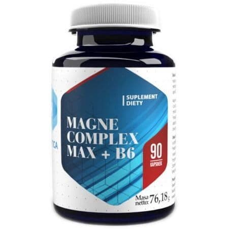 HEPATICA Magne Complex Max + B6 (90 capsules)