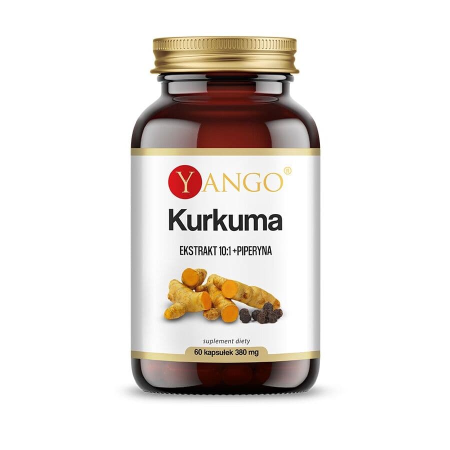 YANGO Curcuma – extract with piperine (60 capsules)