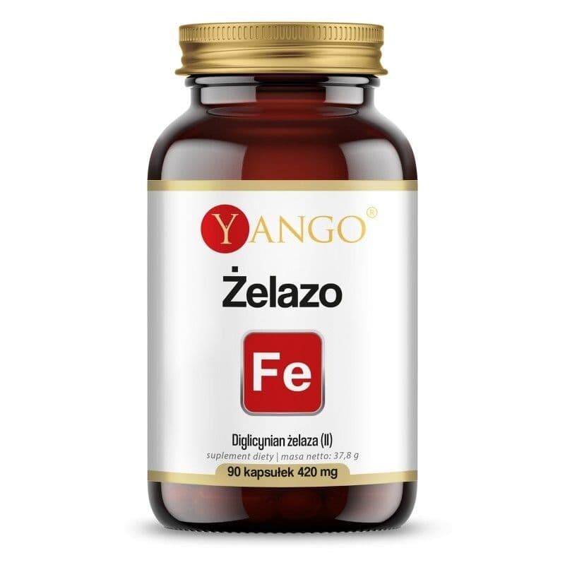 YANGO Ferrous – ferrous bisglycinate (II) (90 capsules)