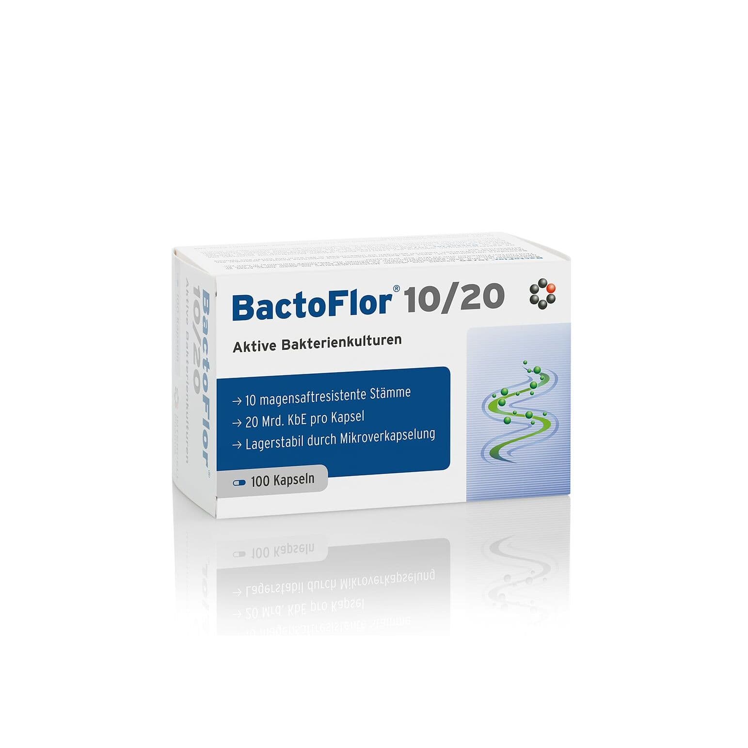 INTERCELL PHARMA BactoFlor 10/20 (100 Kapseln)
