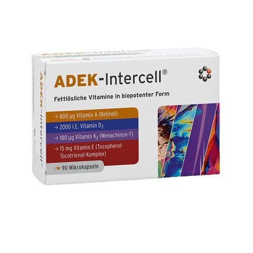 INTERCELL PHARMA Adek-Intercell (90 capsules)