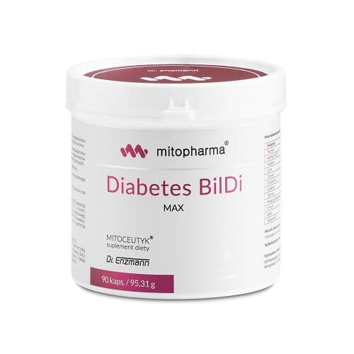 DR. ENZMANN MSE Diabetes BilDi MAX (90 capsules)