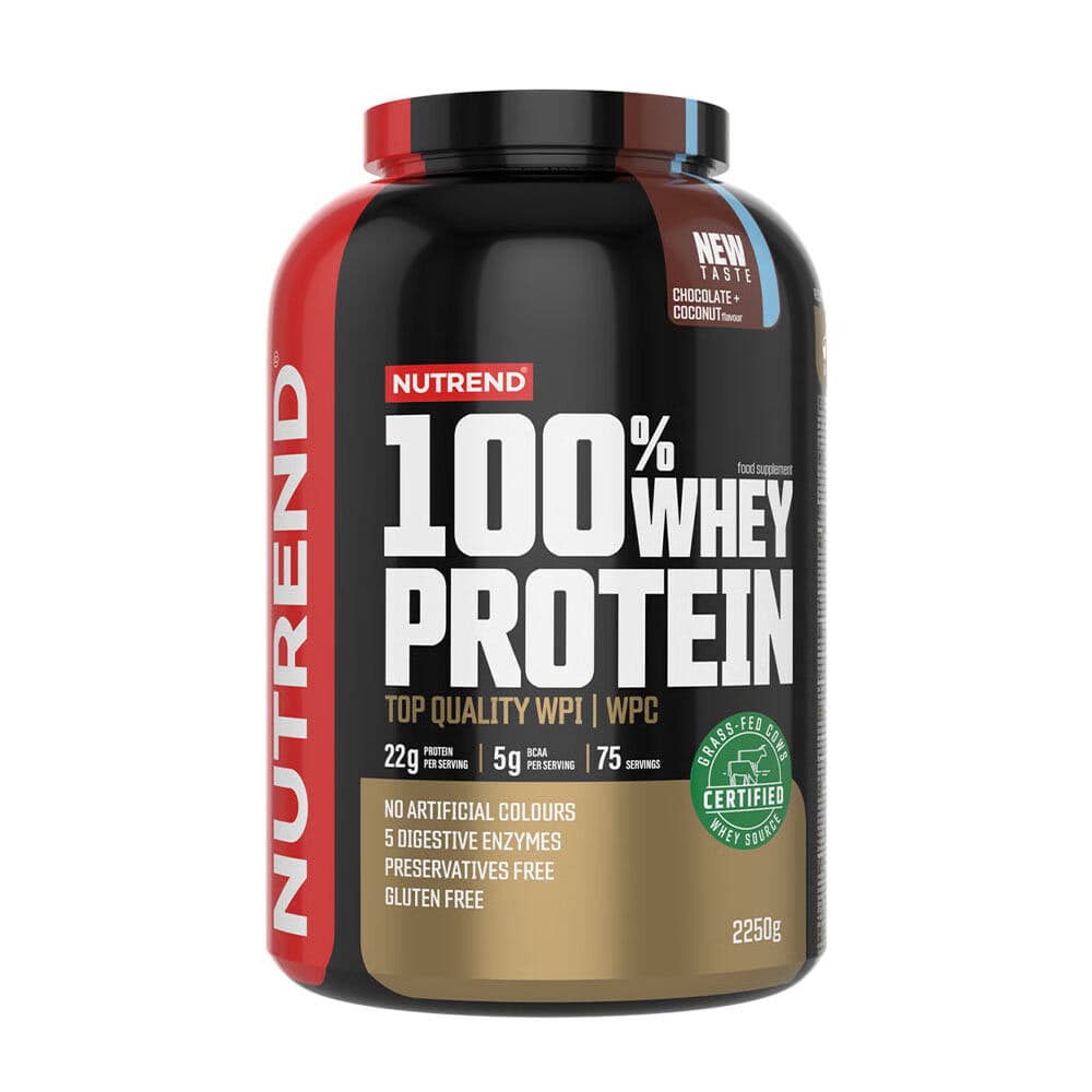 100% Whey Protein, Chocolate Coconut - 2250g