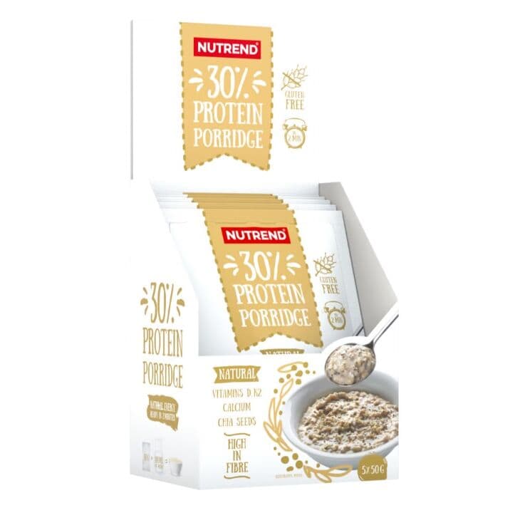 30% Protein Porridge, Natural - 5 x 50g