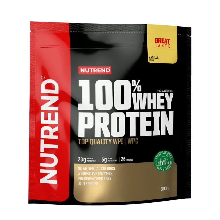 Nutrend – 100% Whey Protein, Vanilla – 800g
