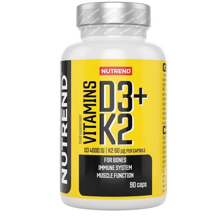 Vitamins D3 + K2 - 90 capsules